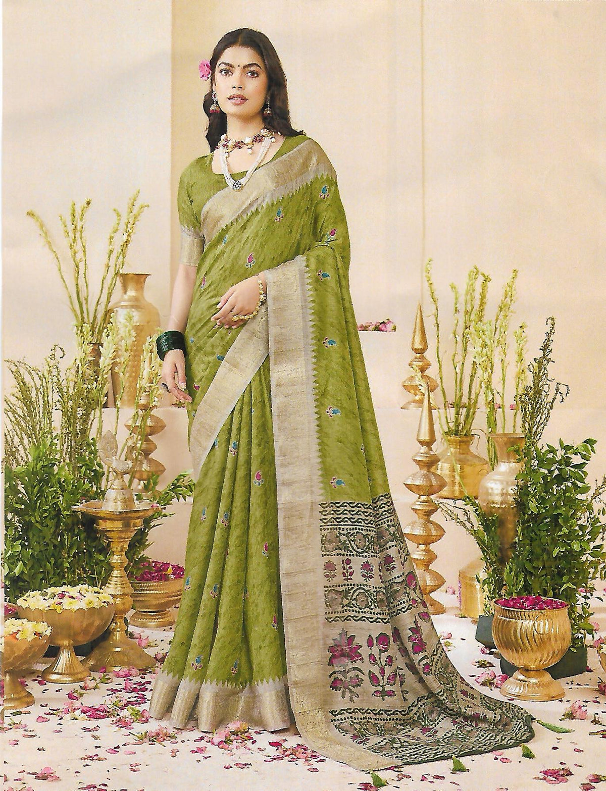 FANCY DOLA SILK SAREE