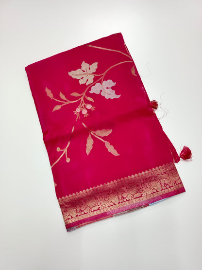 FANCY VISCOSE SILK SAREE