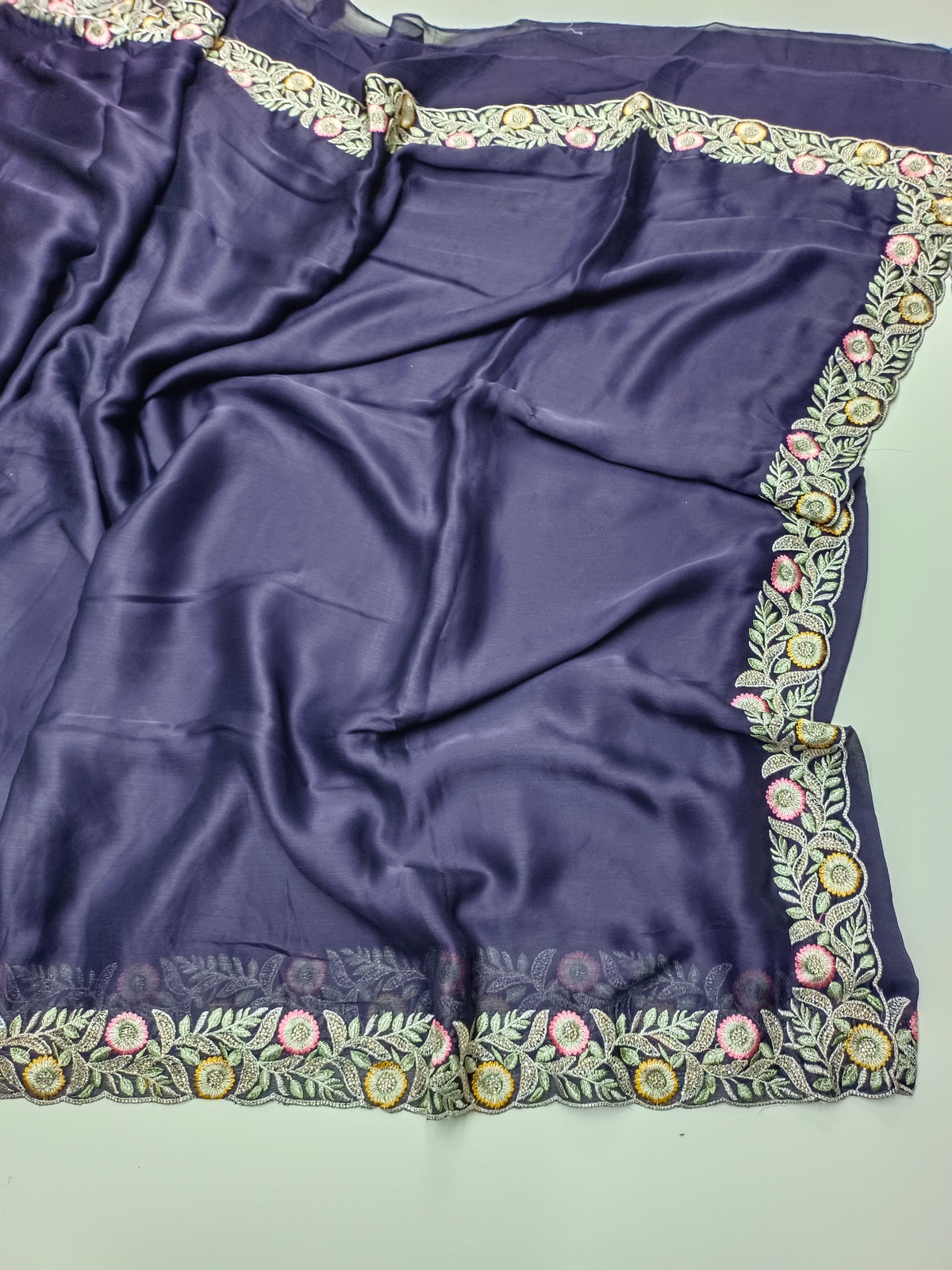 FANCY WORK SAREE