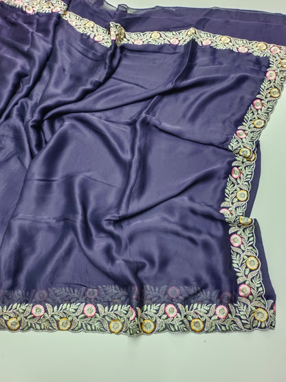 FANCY WORK SAREE