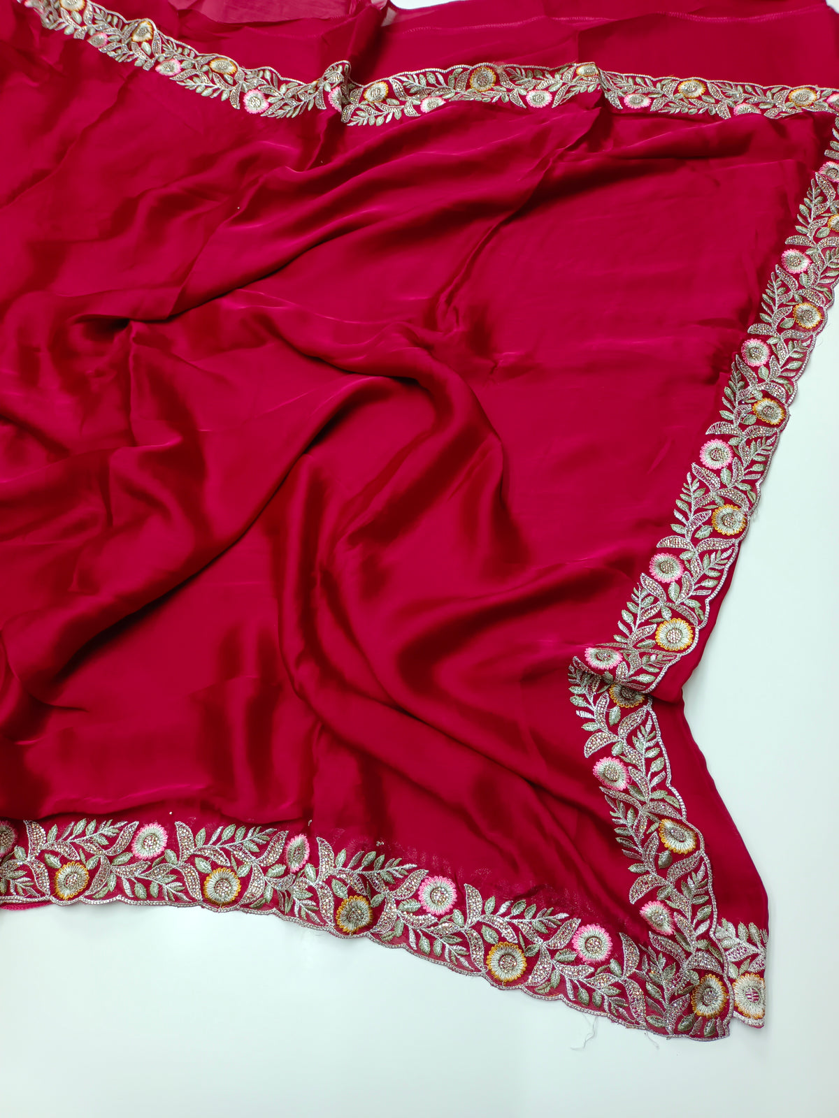 FANCY WORK SAREE
