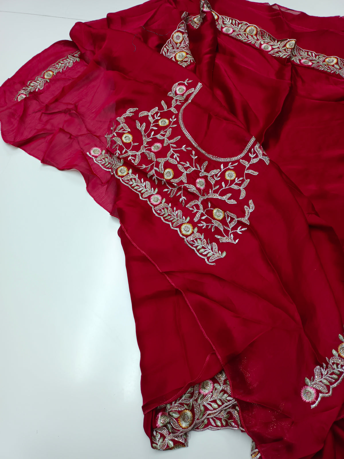 FANCY WORK SAREE