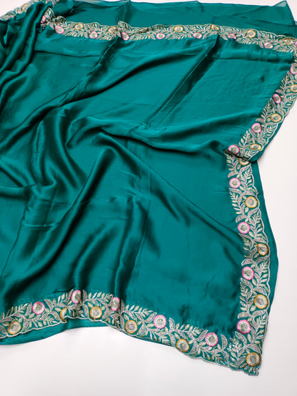 FANCY WORK SAREE