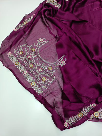 FANCY WORK SAREE