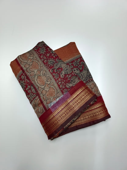 FANCY ASSAM COTTON SAREE