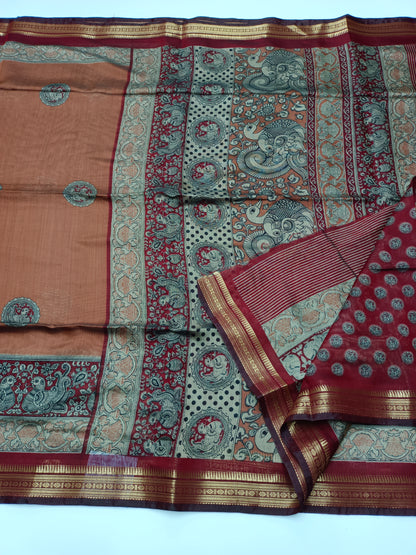 FANCY ASSAM COTTON SAREE