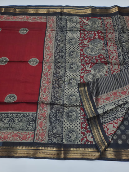 FANCY ASSAM COTTON SAREE