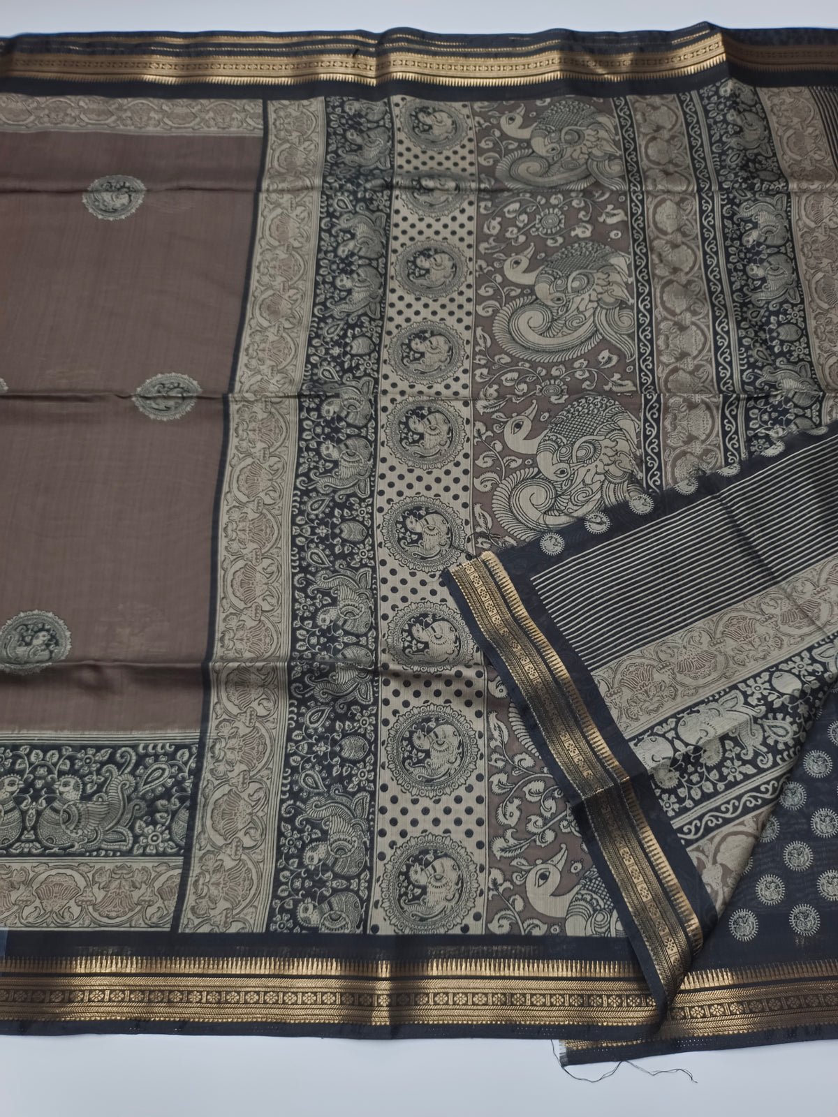 FANCY ASSAM COTTON SAREE