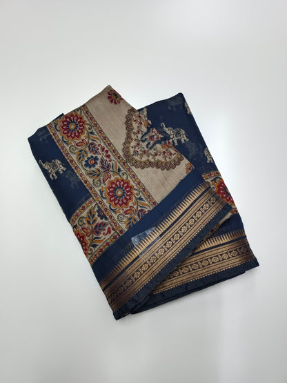FANCY ASSAM COTTON SAREE