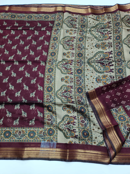 FANCY ASSAM COTTON SAREE