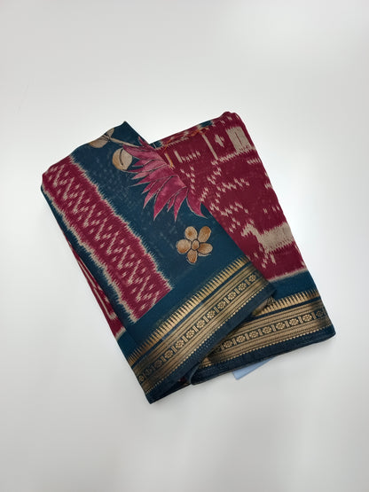 FANCY ASSAM COTTON SAREE