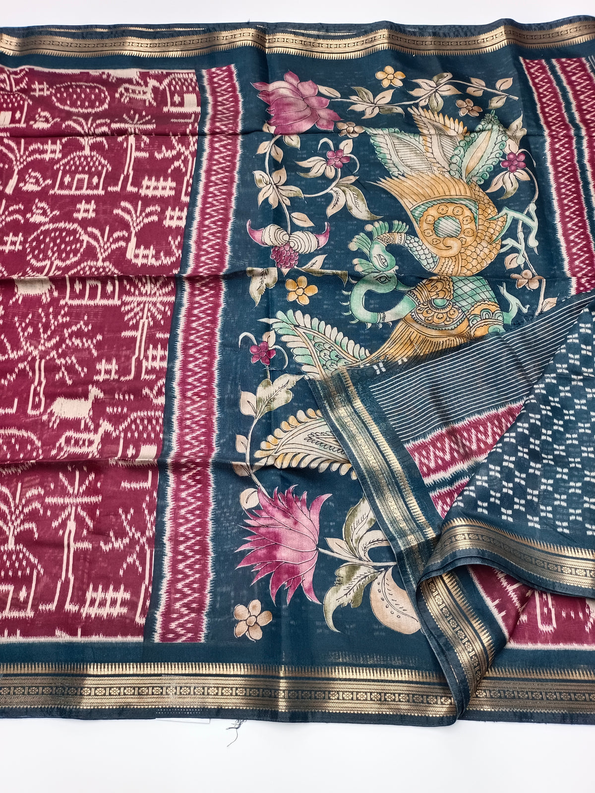FANCY ASSAM COTTON SAREE