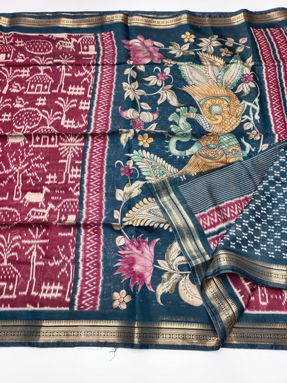 FANCY ASSAM COTTON SAREE