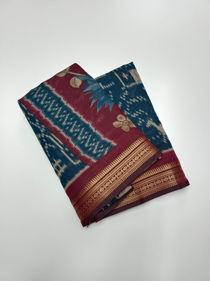 FANCY ASSAM COTTON SAREE