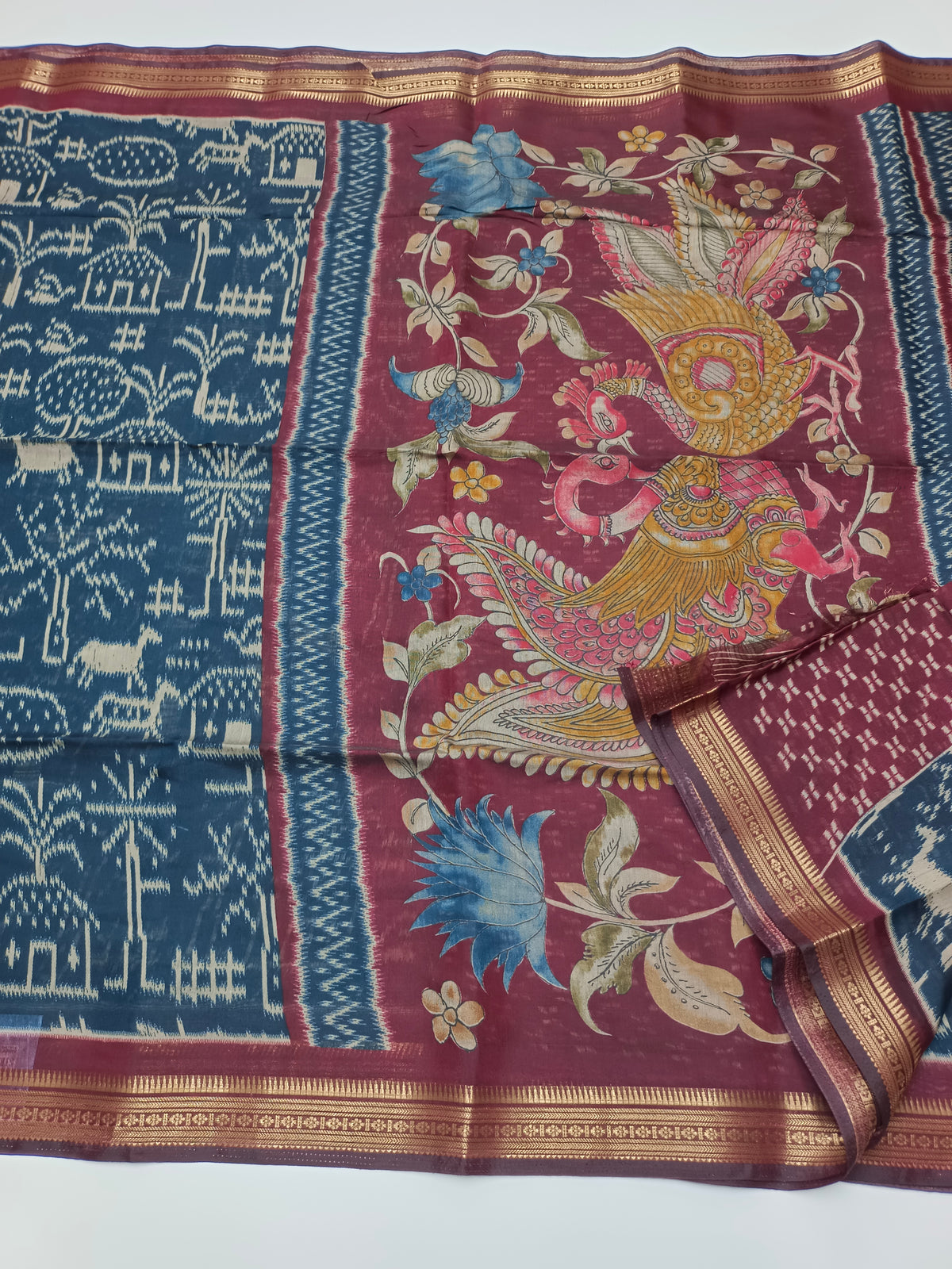 FANCY ASSAM COTTON SAREE