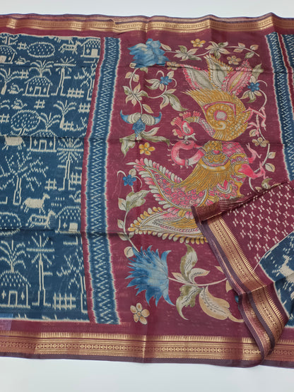 FANCY ASSAM COTTON SAREE