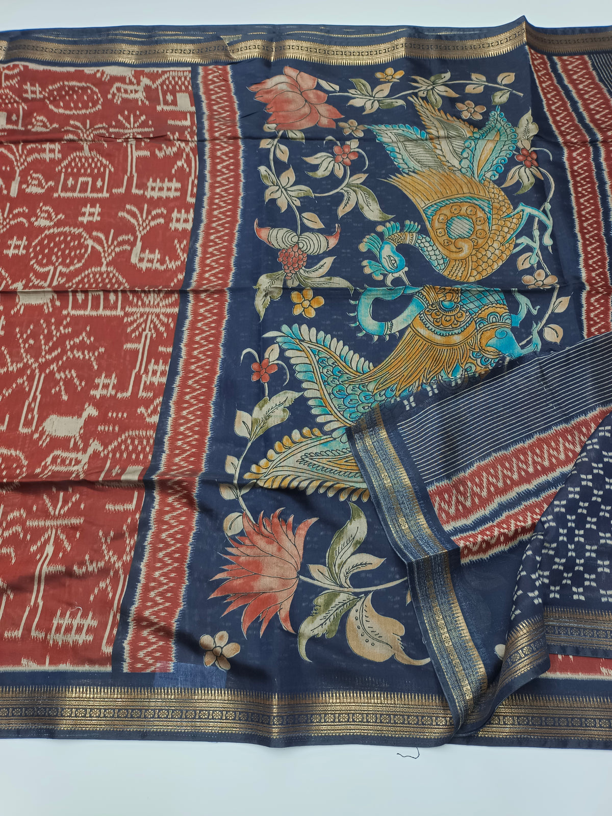 FANCY ASSAM COTTON SAREE
