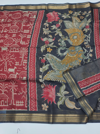 FANCY ASSAM COTTON SAREE