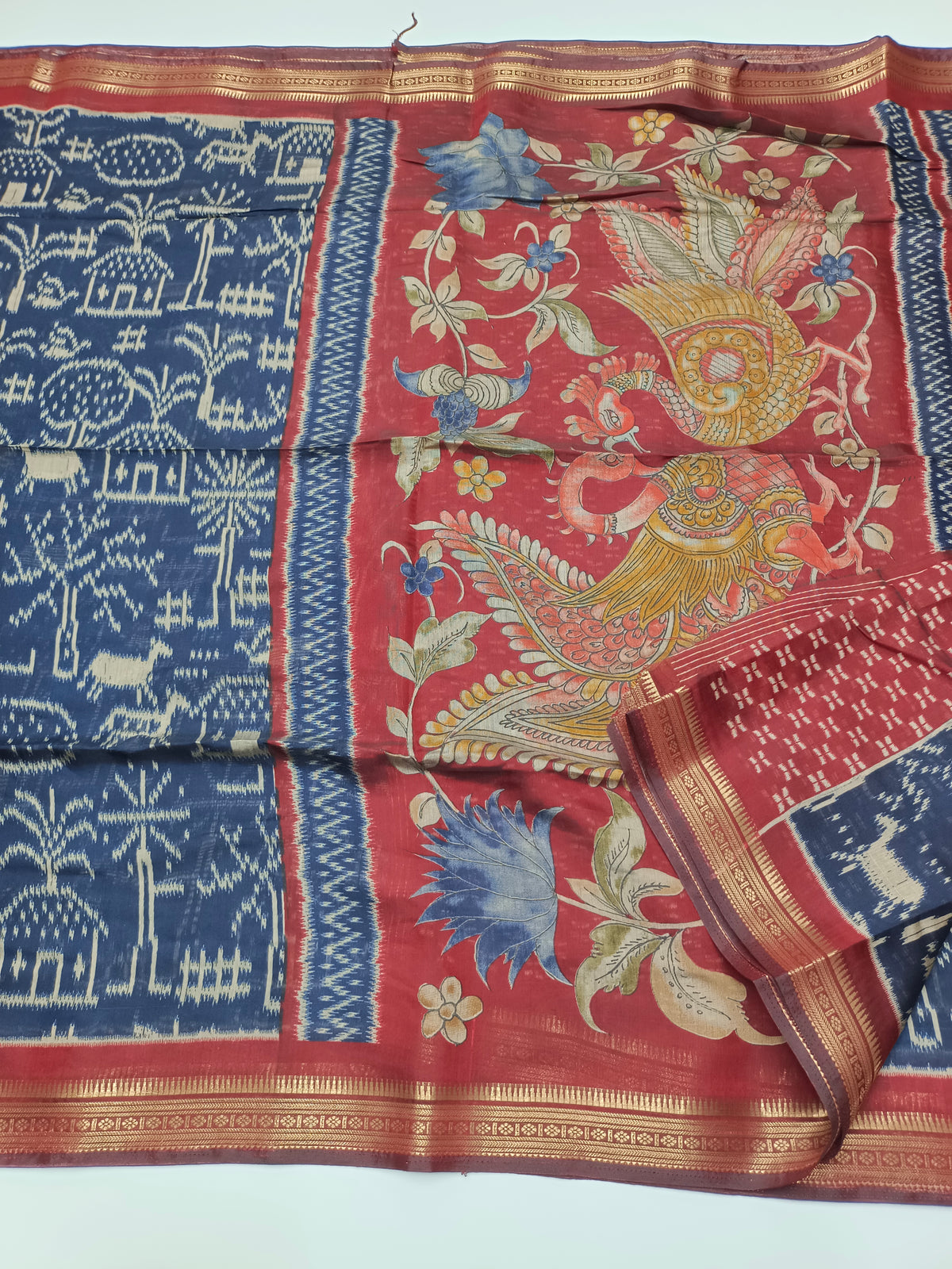 FANCY ASSAM COTTON SAREE