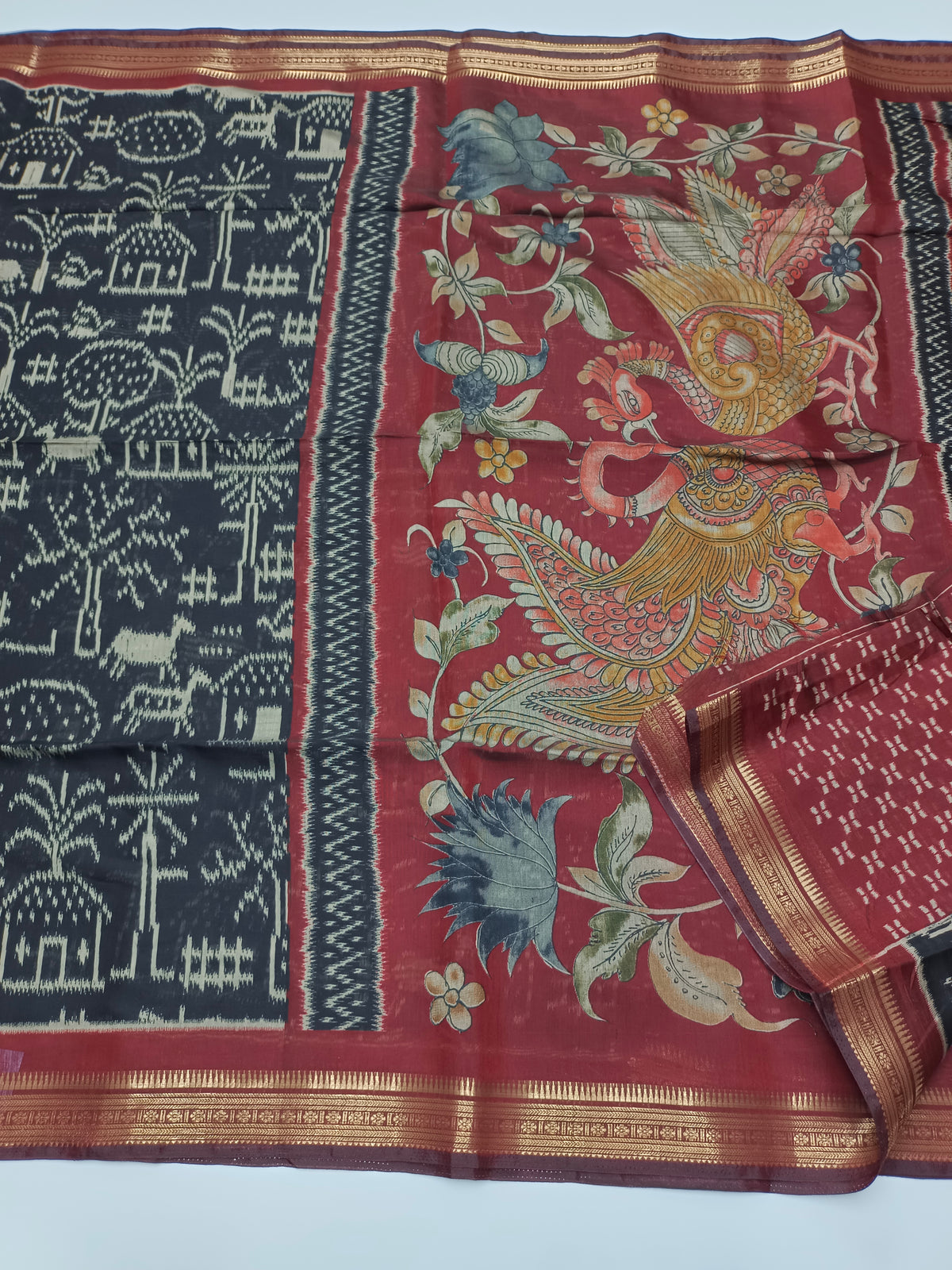 FANCY ASSAM COTTON SAREE
