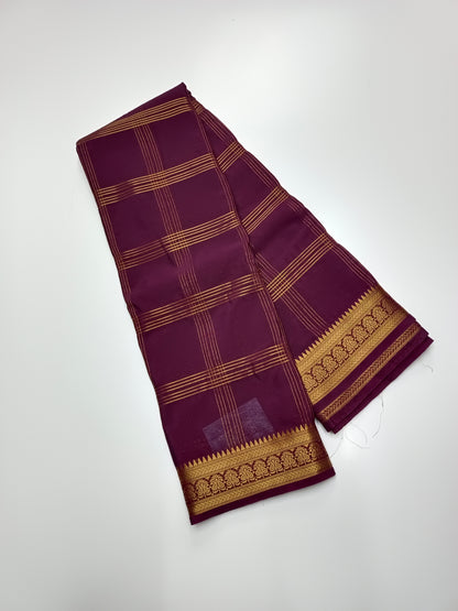 SEMI CREPE SILK SAREE