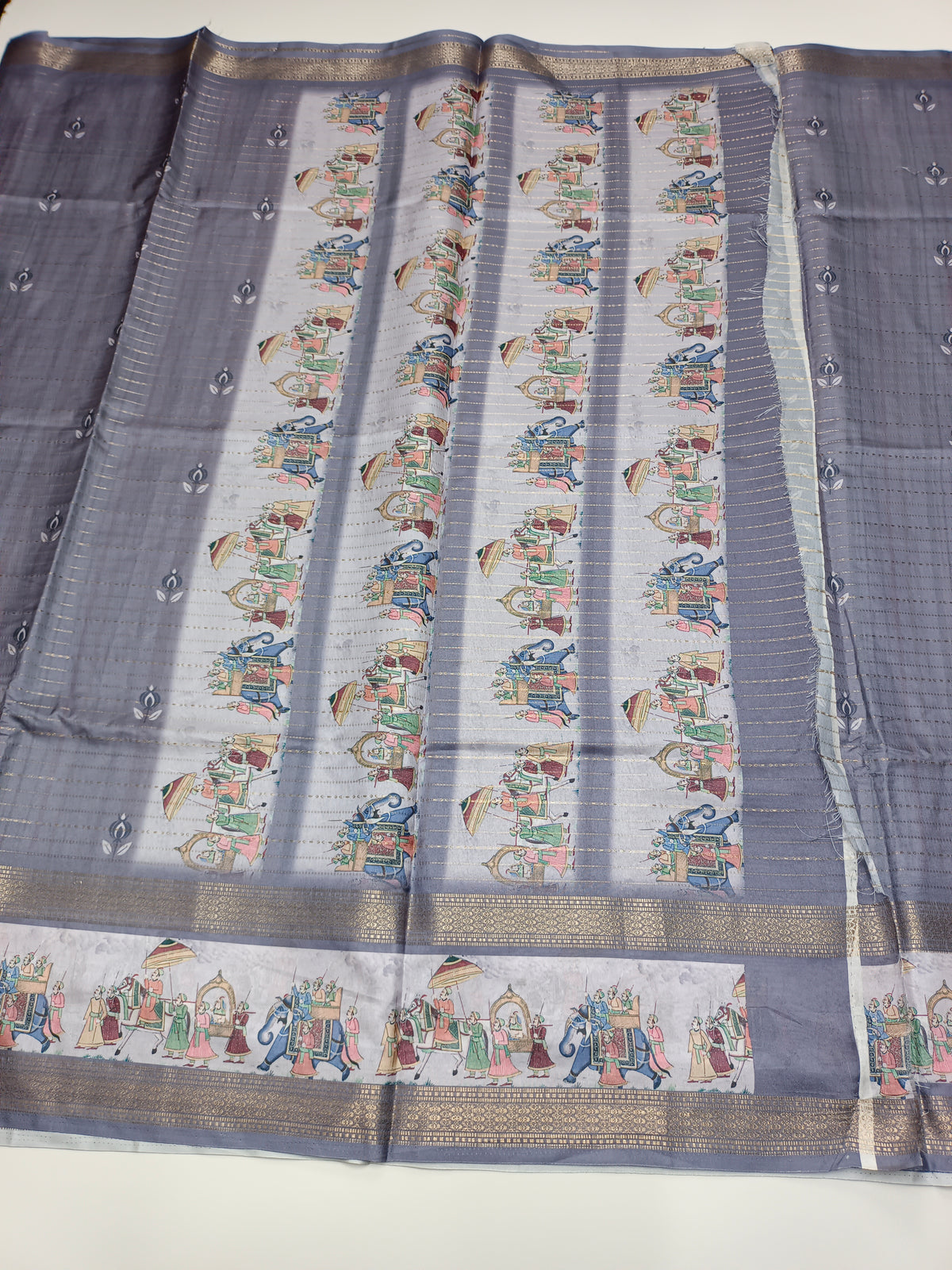 FANCY LENIN SAREE