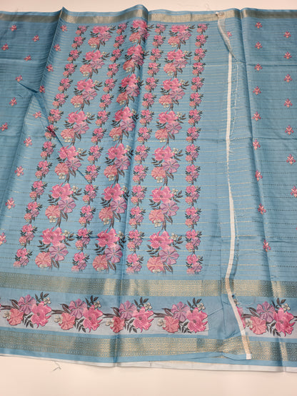 FANCY LENIN SAREE