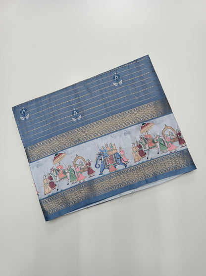 FANCY LENIN SAREE
