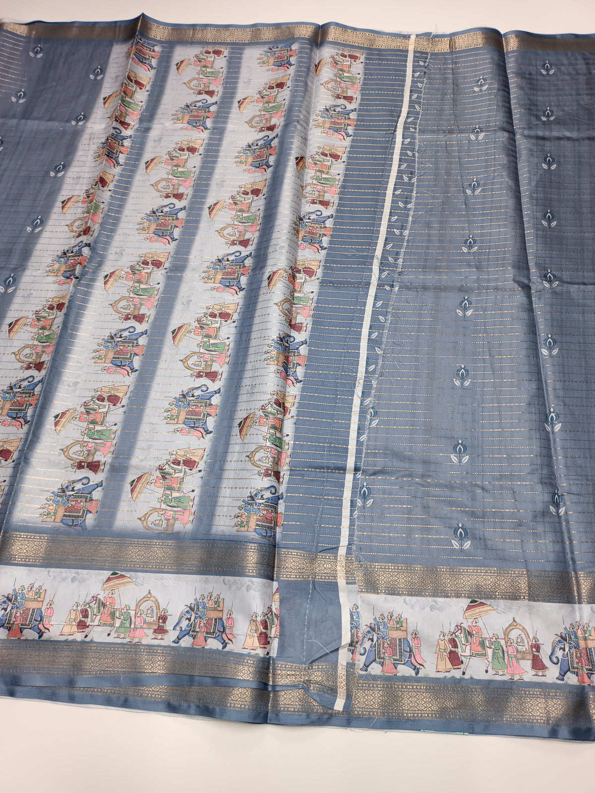 FANCY LENIN SAREE