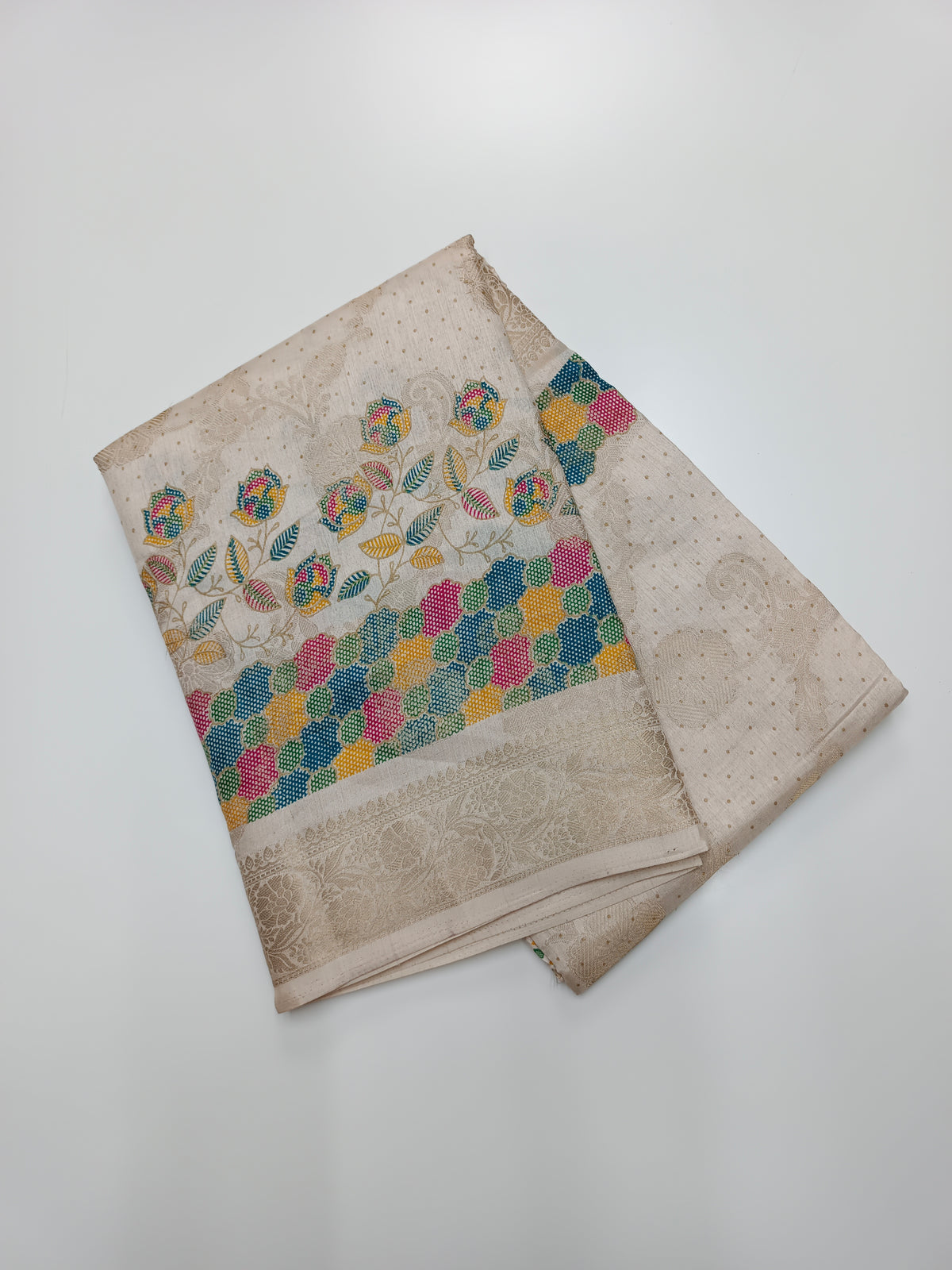 FANCY LENIN SAREE