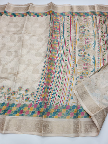 FANCY LENIN SAREE