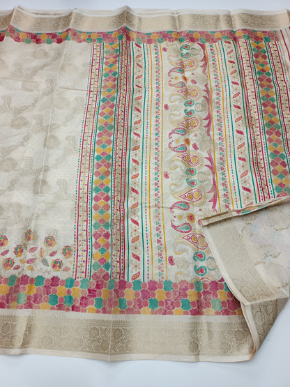 FANCY LENIN SAREE
