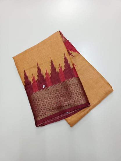 FANCY LENIN SAREE