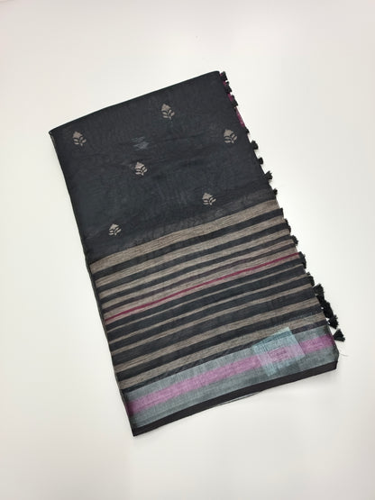FANCY LENIN SAREE