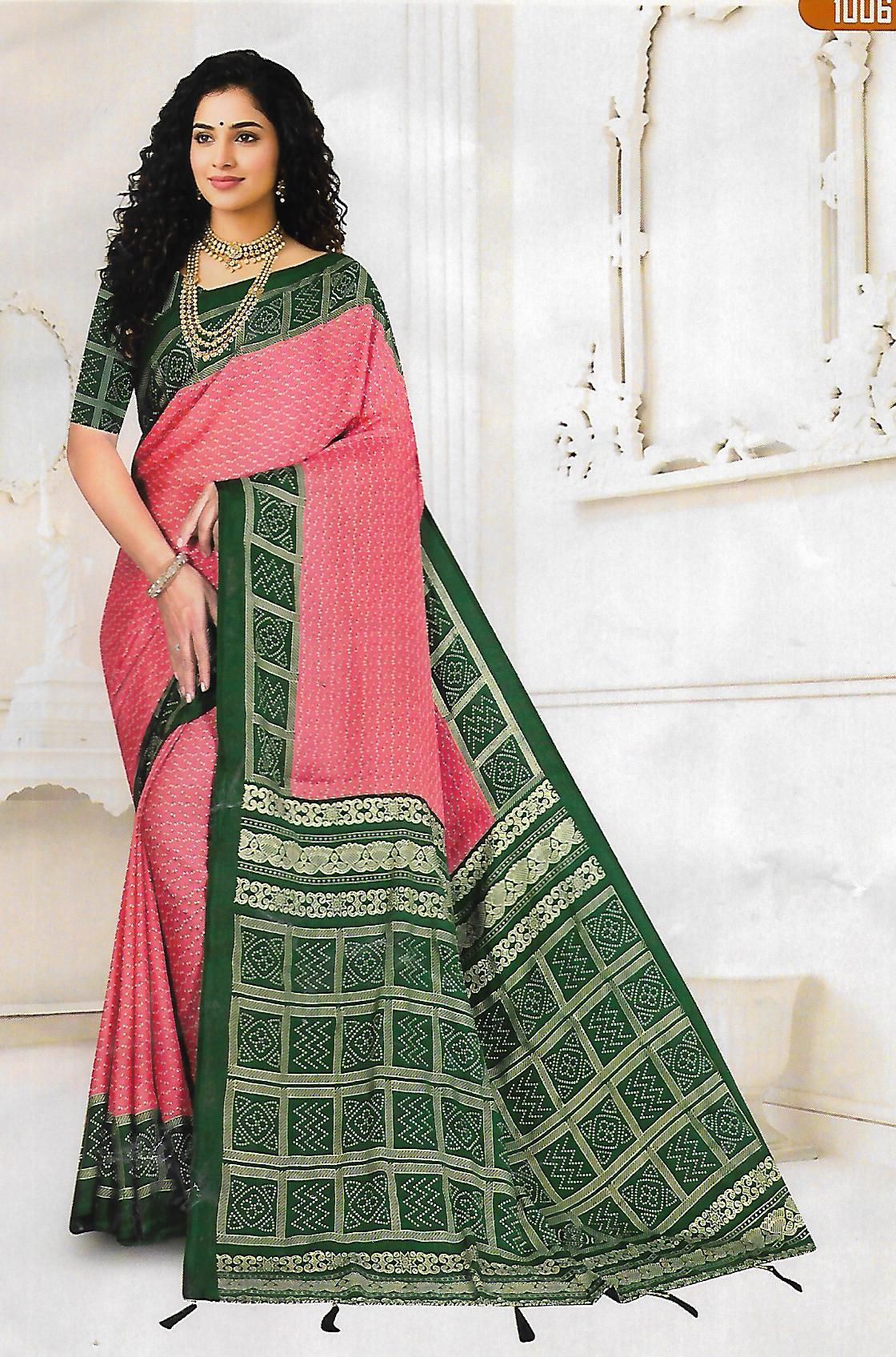 FANCY LENIN SAREE