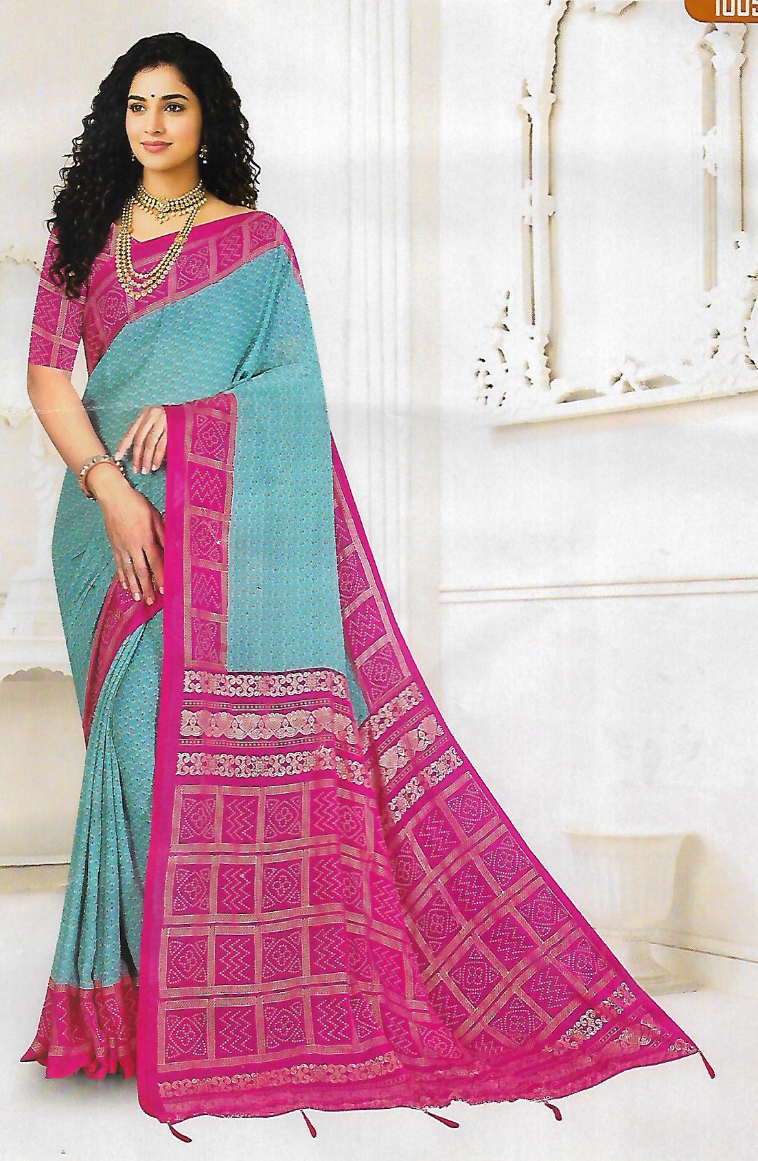 FANCY LENIN SAREE