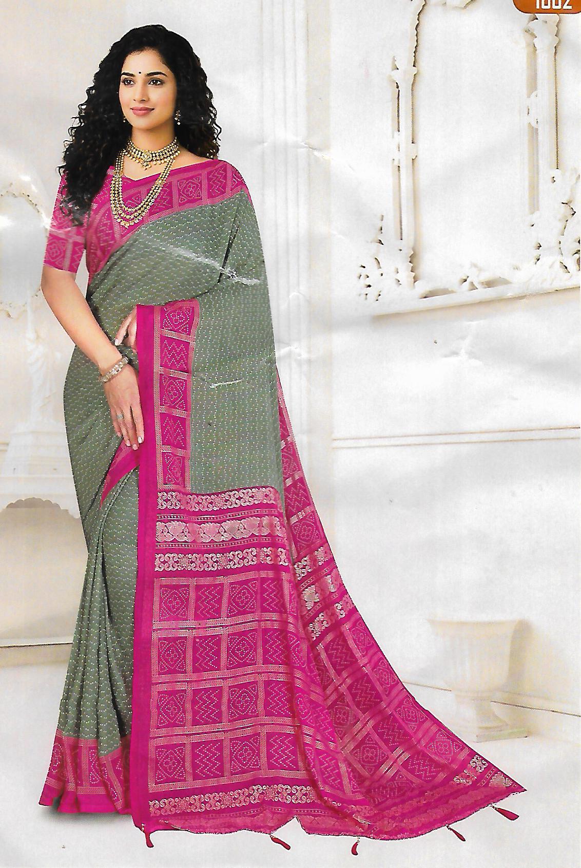 FANCY LENIN SAREE