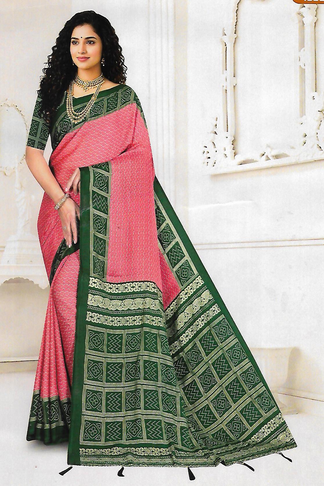 FANCY LENIN SAREE