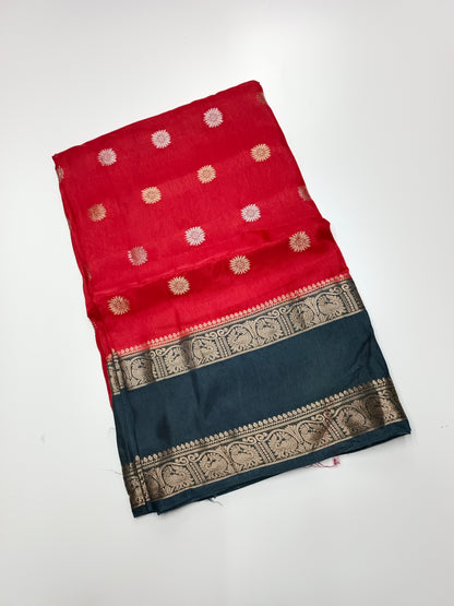 SEMI VISCOSE SILK SAREE