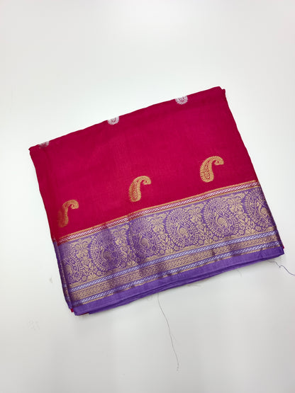 SEMI VISCOSE SILK SAREE