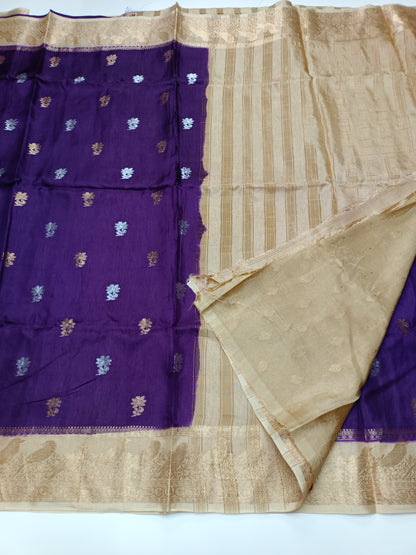 SEMI VISCOSE SILK SAREE