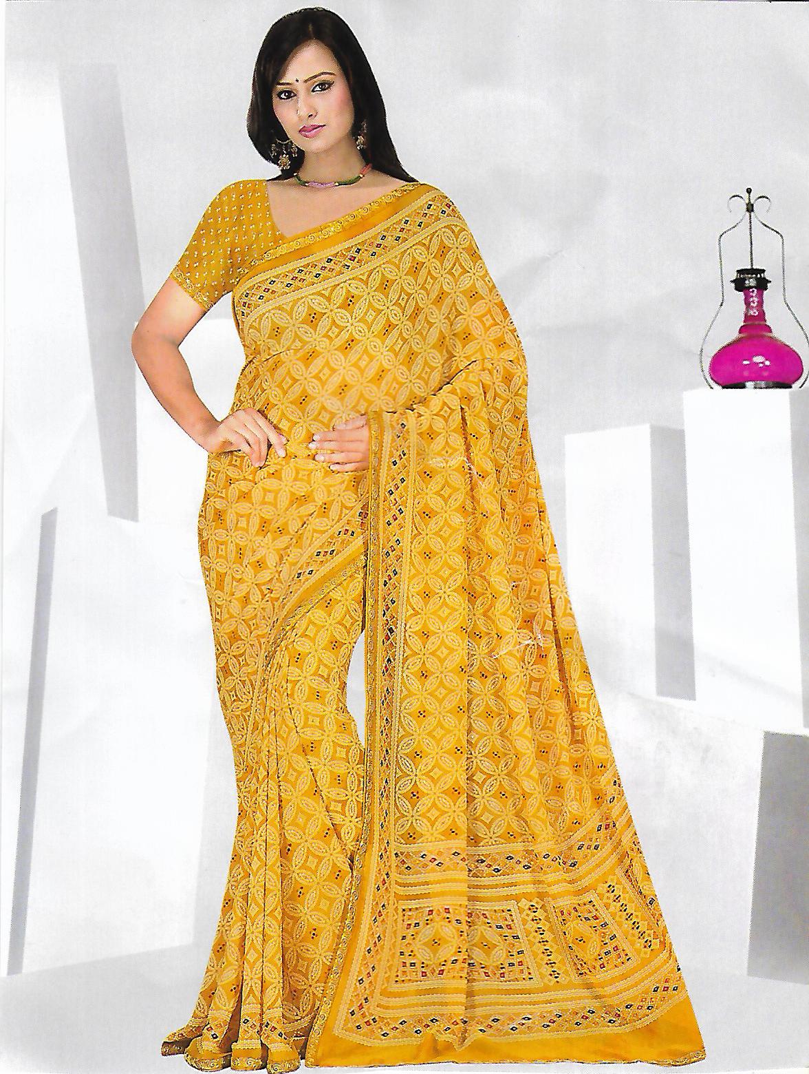 FANCY SYNTHETIC SAREE