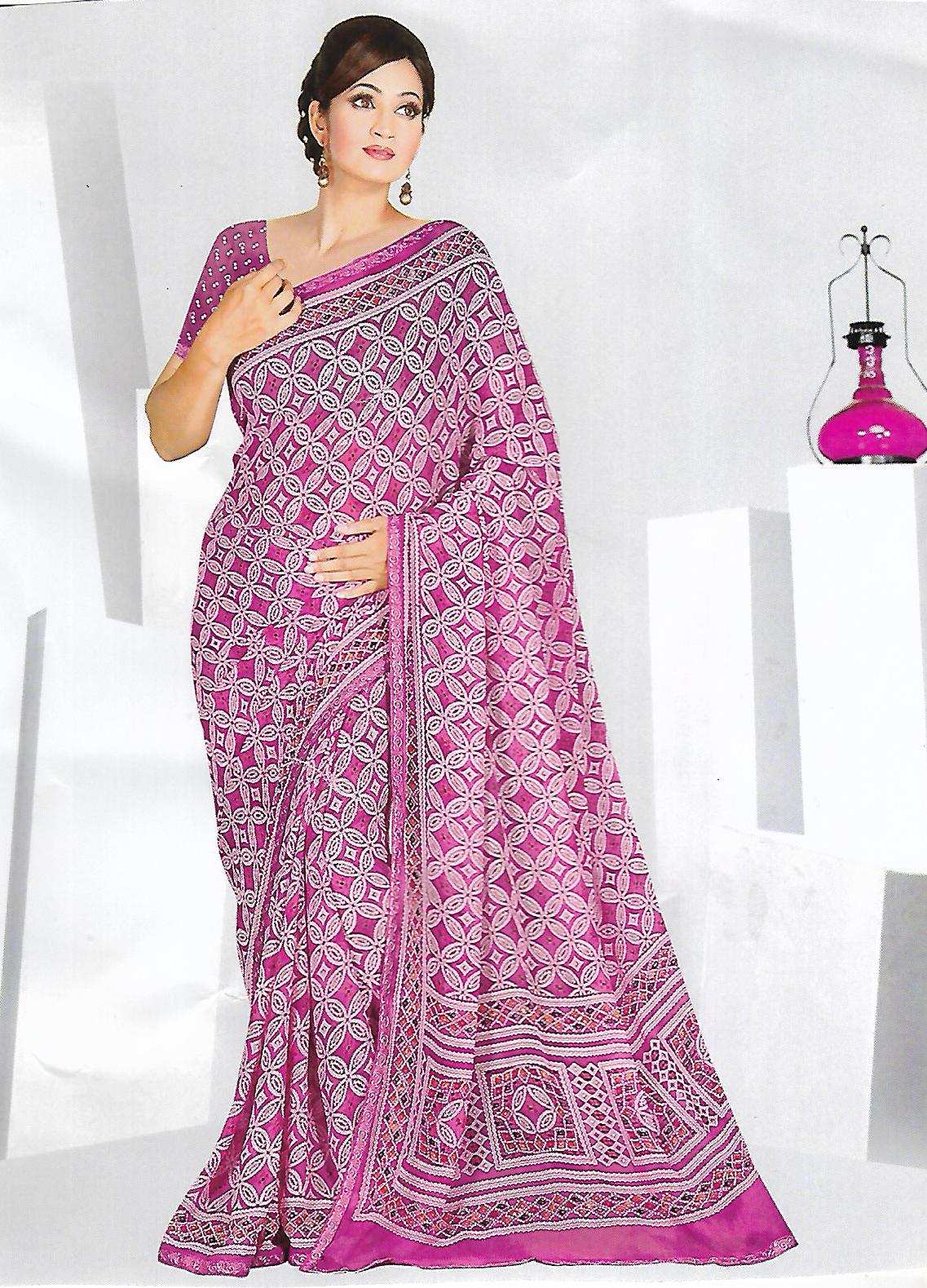 FANCY SYNTHETIC SAREE