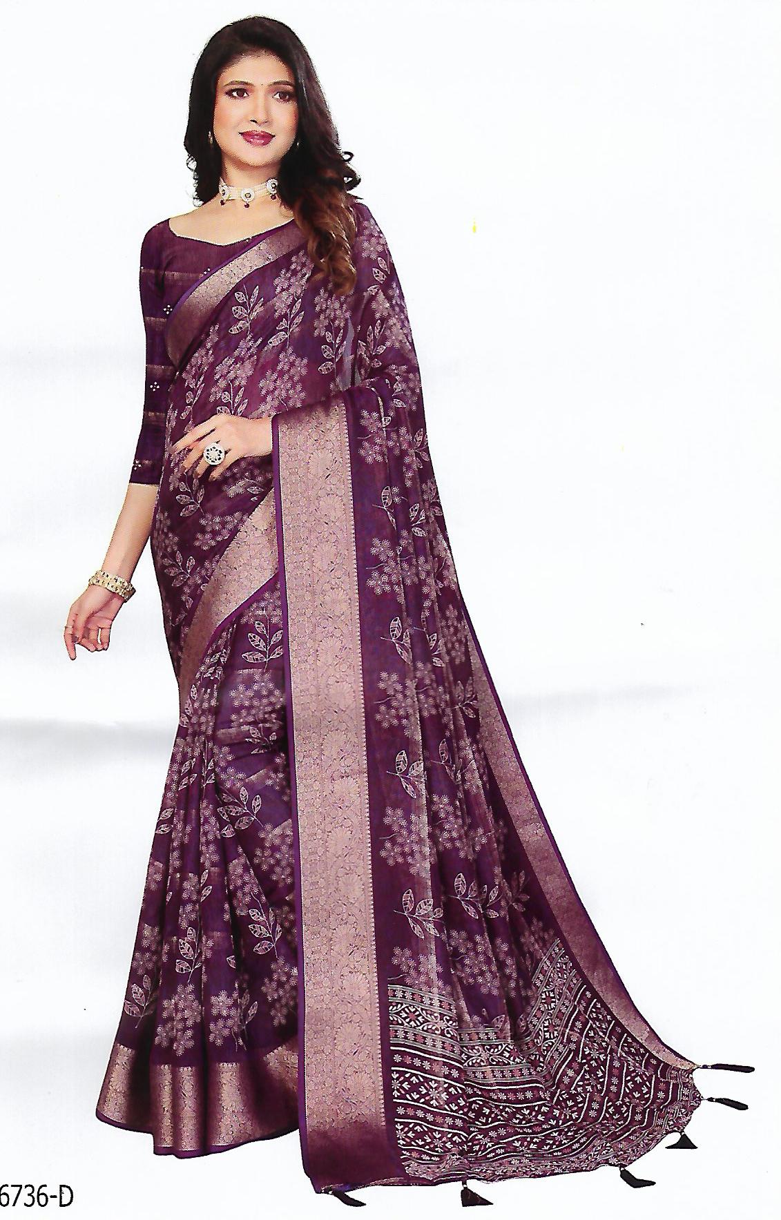 FANCY SYNTHETIC SAREE