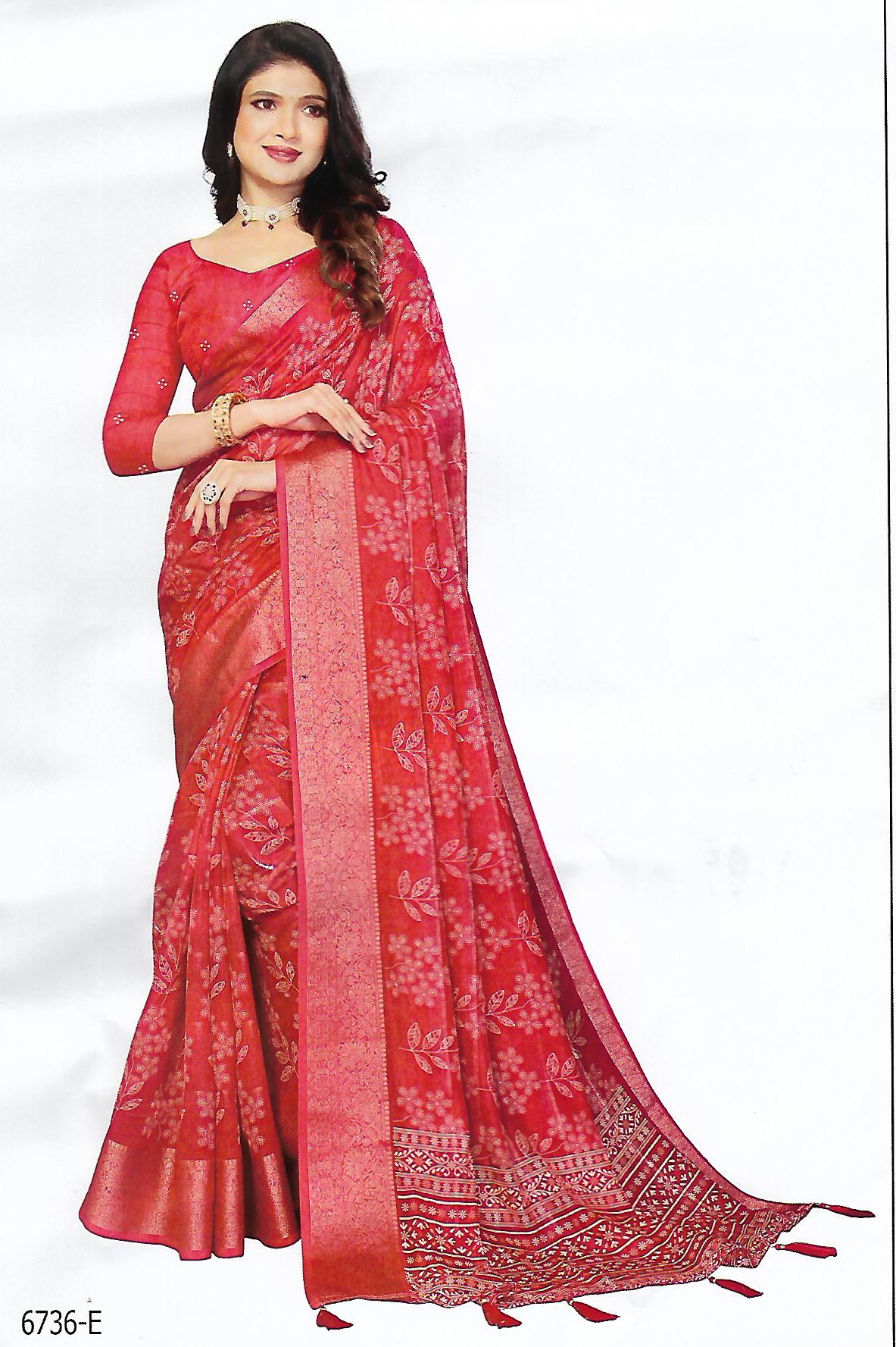 FANCY SYNTHETIC SAREE