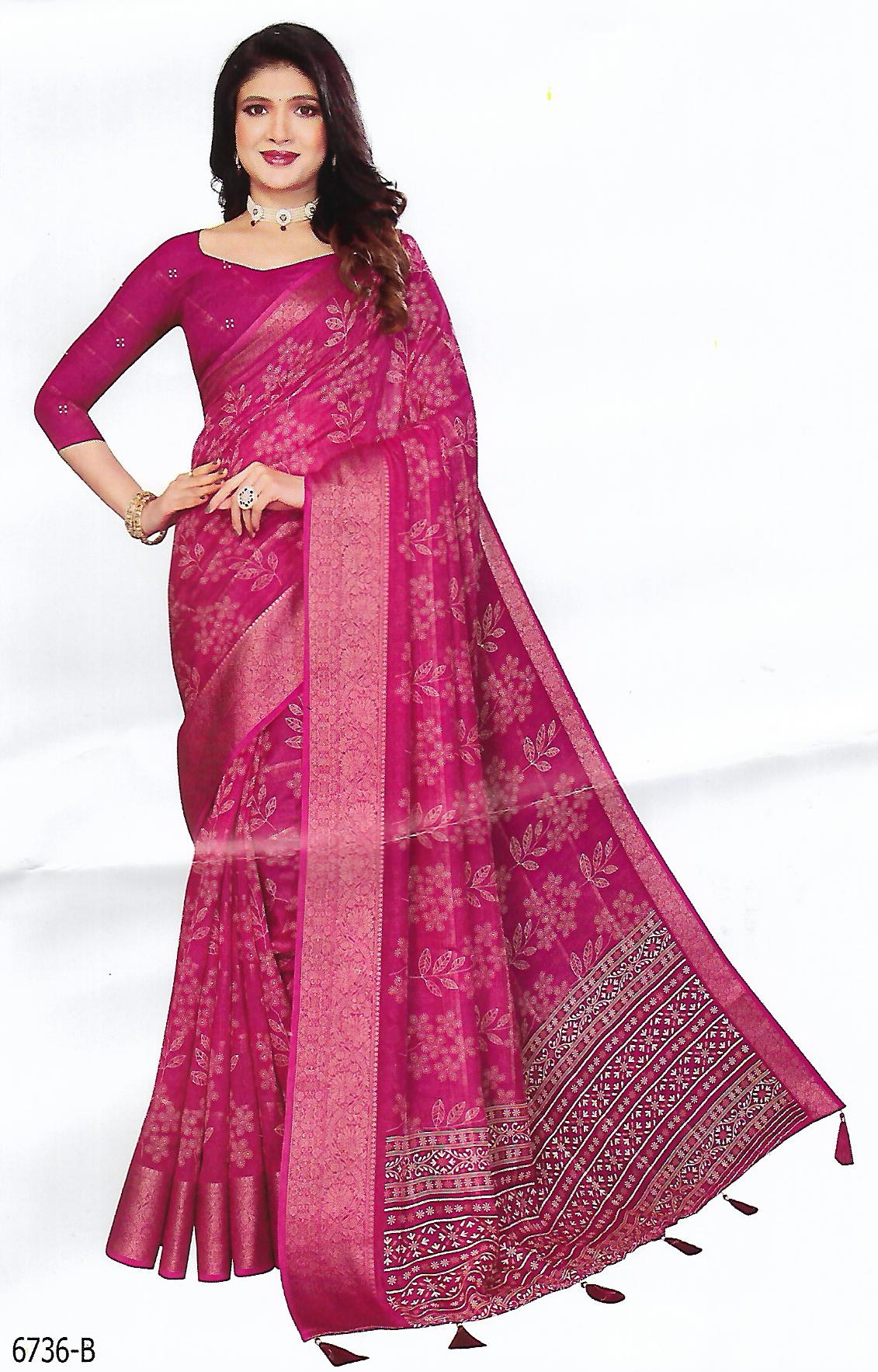 FANCY SYNTHETIC SAREE
