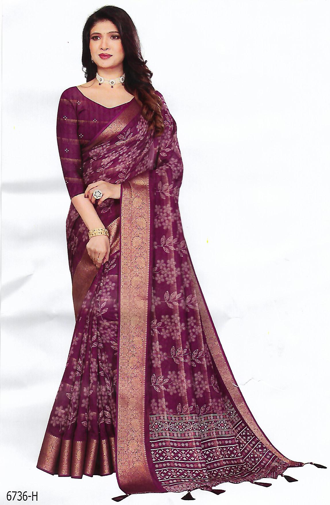 FANCY SYNTHETIC SAREE