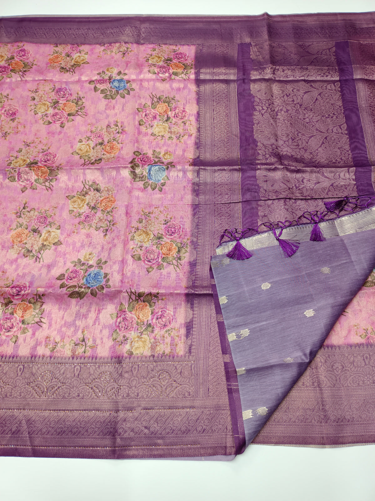 FANCY RAW SILK SAREE