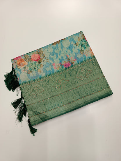 FANCY RAW SILK SAREE