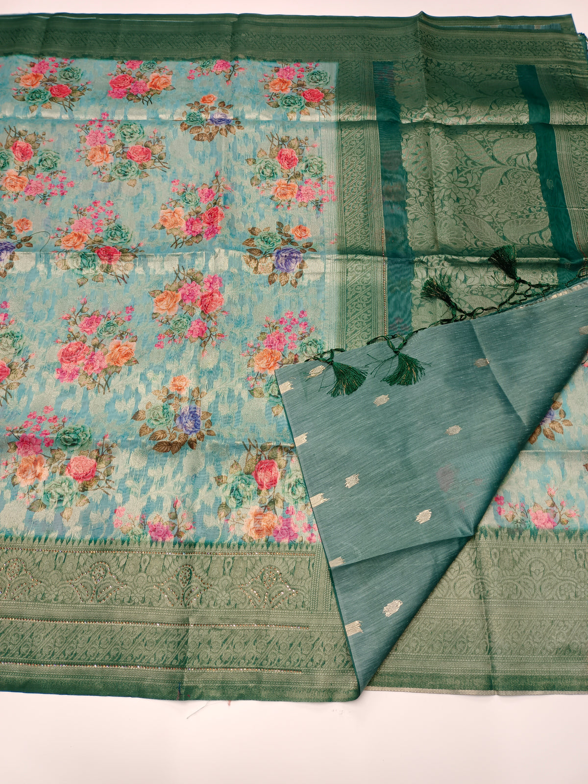 FANCY RAW SILK SAREE